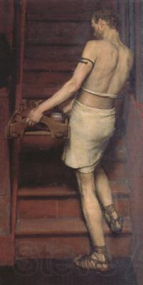 Alma-Tadema, Sir Lawrence A Romano-British Potter (mk23) Germany oil painting art